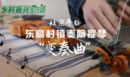 北京平谷东高村镇奏响提琴“变奏曲”